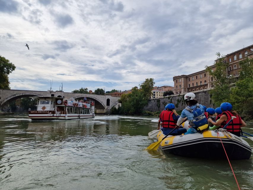 Rome: 2-Hours Rafting Experience on the Tiber River - Castel Sant’Angelo and the Cupolone from the river