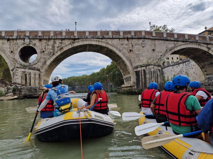 Rome: 2-Hours Rafting Experience on the Tiber River - Tiber Island and the route’s liveliest water