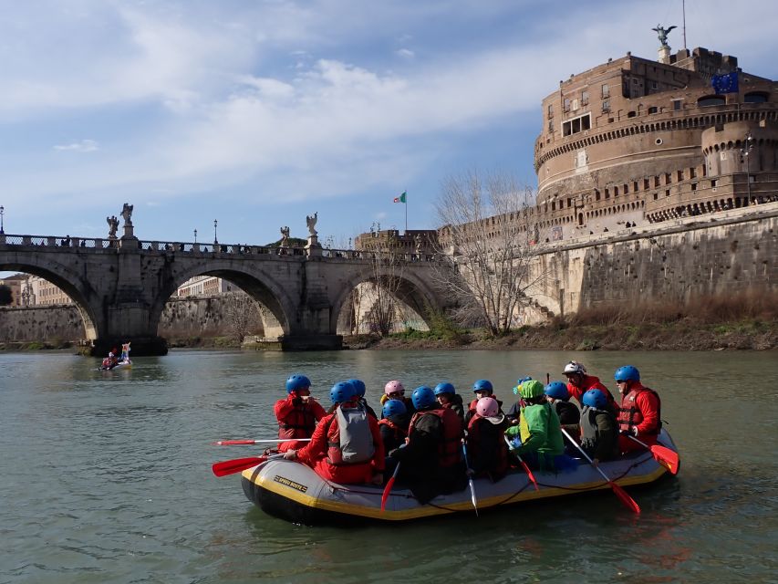Rome: 2-Hours Rafting Experience on the Tiber River - What the $93 price gets you