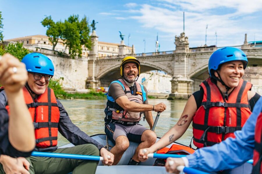 Rome: Tiber River Urban Rafting Tour with Roman Pizza - Key points to know before booking