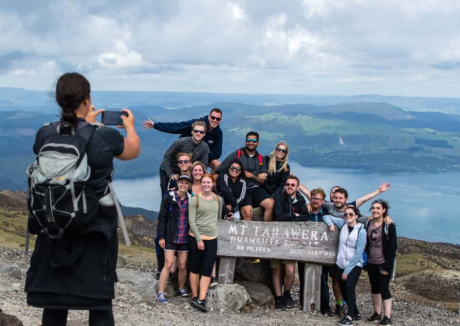 Rotorua: Kaituna Rafting & Mt. Tarawera Guided Hike Combo - Two Rotorua icons in one nine-hour day