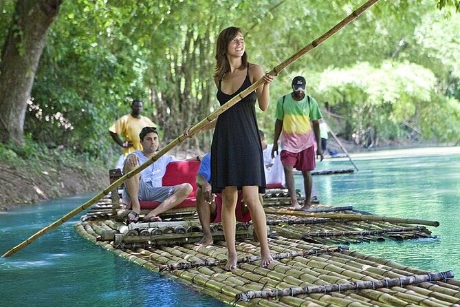Royal Bamboo Rafting Adventure - The limestone foot massage and Jamaican refreshments