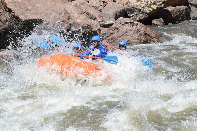 Royal Gorge Full-Day Rafting Trip - A riverside picnic breaks up the hard work