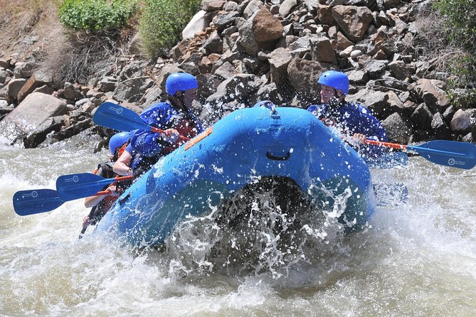 Royal Gorge Half-Day Rafting Trip - The river run, from steady paddling to Class 3 and 4 rapids