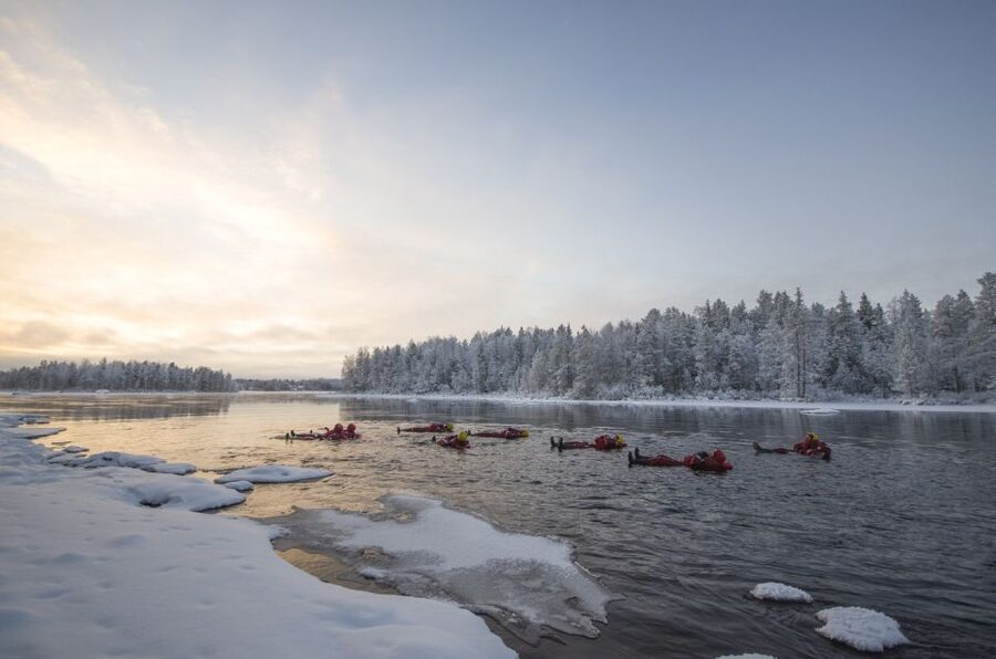 Ruka: River Floating - Why floating in a frozen river works
