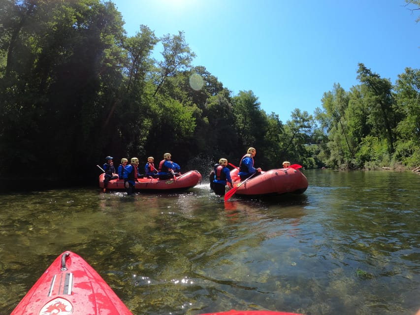 Salerno: rafting on the Sele River in Cilento - A three-hour river adventure near Salerno