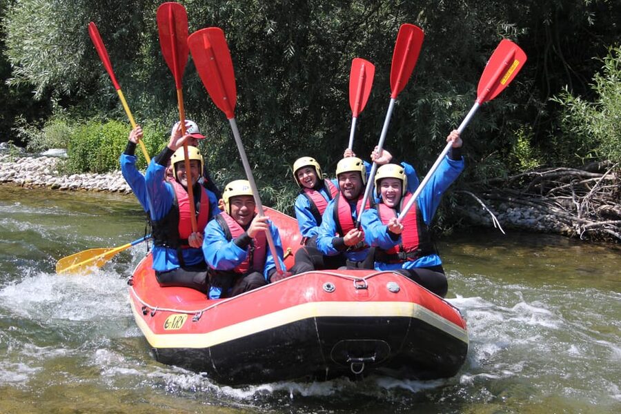 Salerno: rafting on the Sele River in Cilento - A smart pairing with the Sulphur springs