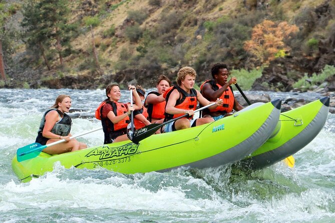 Salmon River Whitewater Rafting in Riggins, Idaho - Time Zone and Tight Squeeze