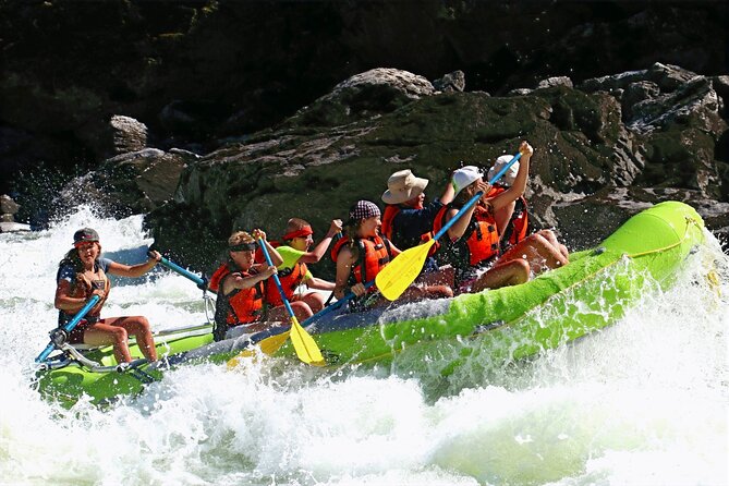 Salmon River Whitewater Rafting in Riggins, Idaho - Ruby, Lake Creek, and the first whitewater