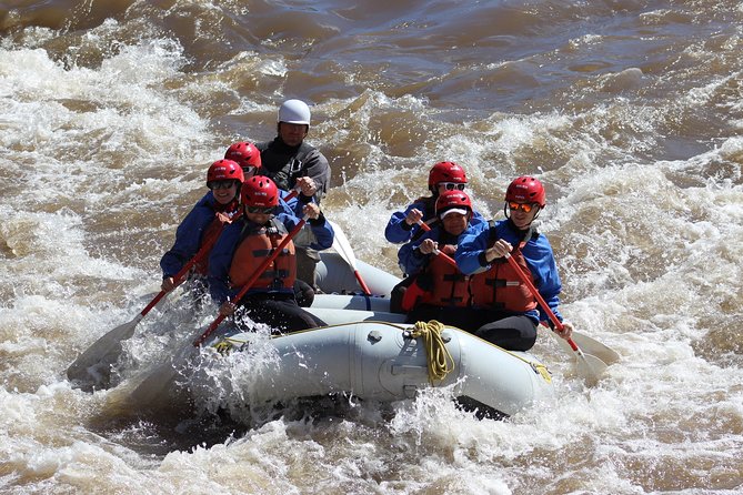 Salt River Half-Day Whitewater Rafting Adventure - Getting suited up for cold or wet water