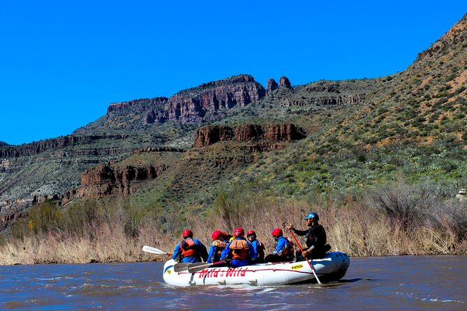 Salt River Whitewater Rafting — Full Day with Lunch - Meeting at the Fort Apache Reservation