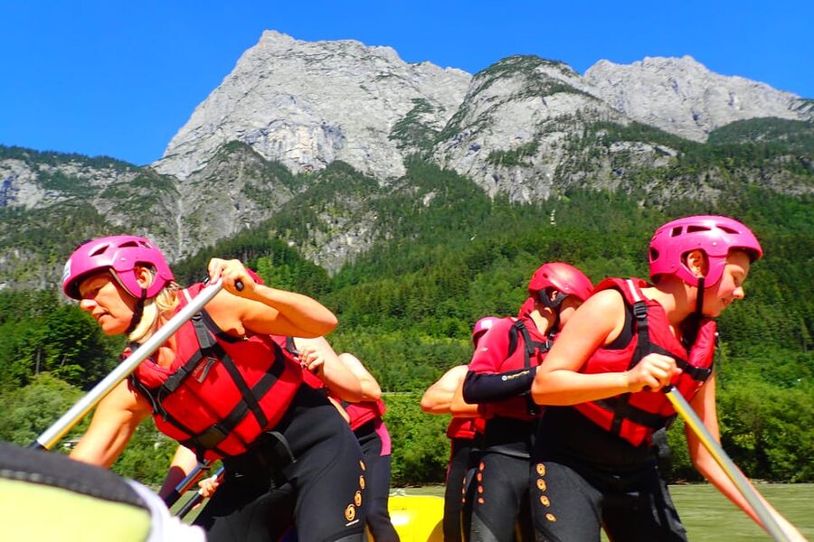 Salzburg: River Rafting Trip for Beginners - Starting beneath Hohenwerfen Castle