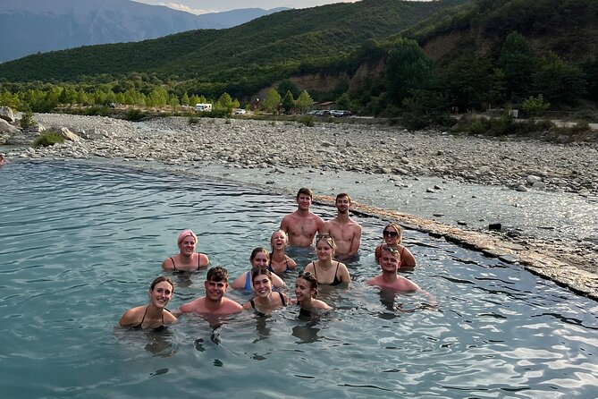 Sarande: Permet 4x4 Tour, Rafting and Thermal baths - Lunch and local time in Përmet