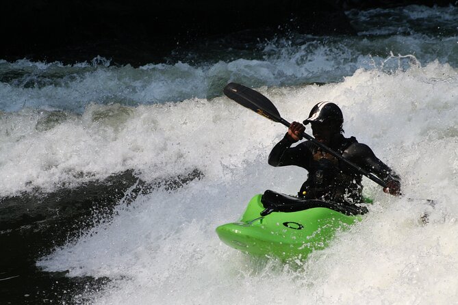 Shared Rafting and Kayaking at Zambezi with Guide - The hike into Batoka Gorge comes first