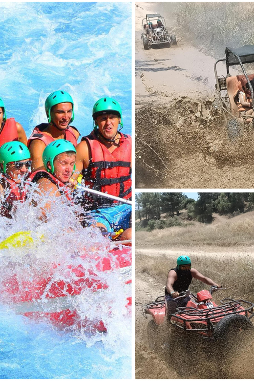 Side&Alanya:Rafting,Jeep,Quad/Buggy Safari/Zipline wLunch - Practical packing advice for a wet, muddy day
