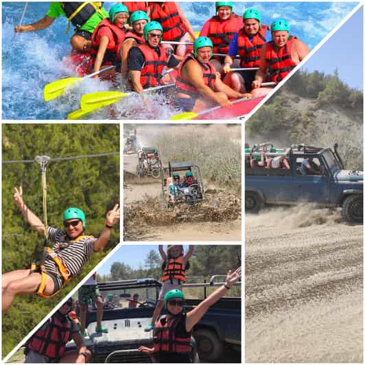 Side&Alanya:Rafting,Jeep,Quad/Buggy Safari/Zipline wLunch - The Jeep ride through the Taurus Mountains
