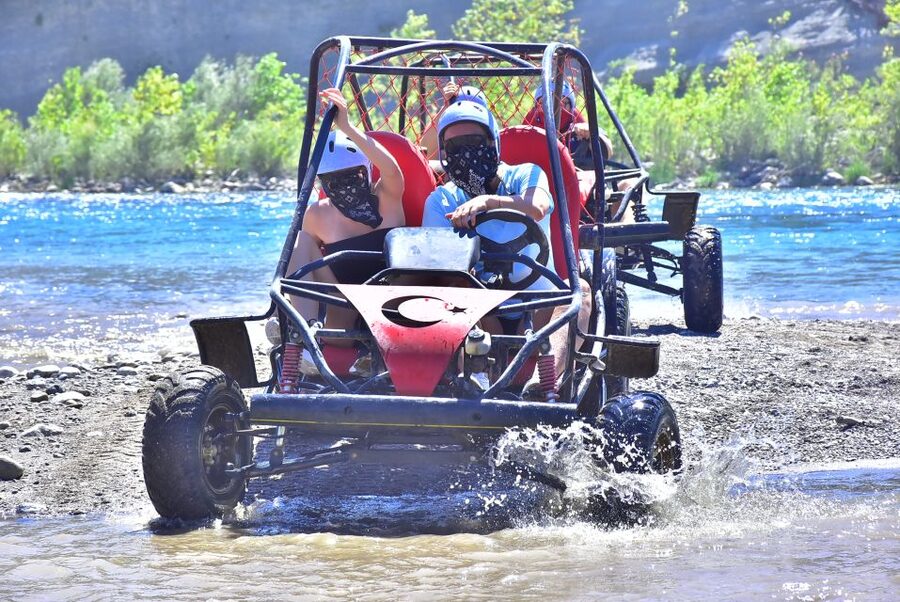 Side/Antalya: Jeep, Buggy, Rafting & Zipline Tour with lunch - Key points to know before booking