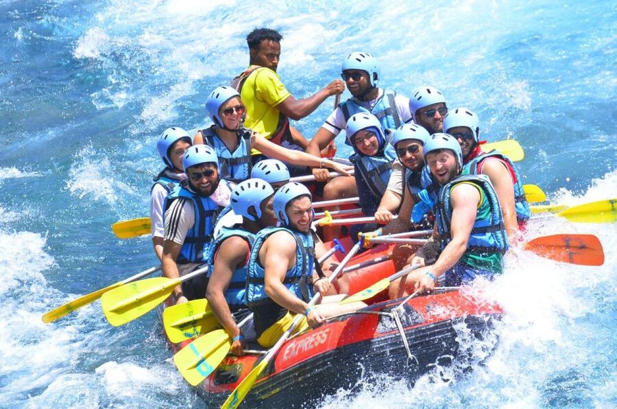 Side/Antalya: Jeep, Buggy, Rafting & Zipline Tour with lunch - Break one: pancakes, drinks, and a chance to warm up