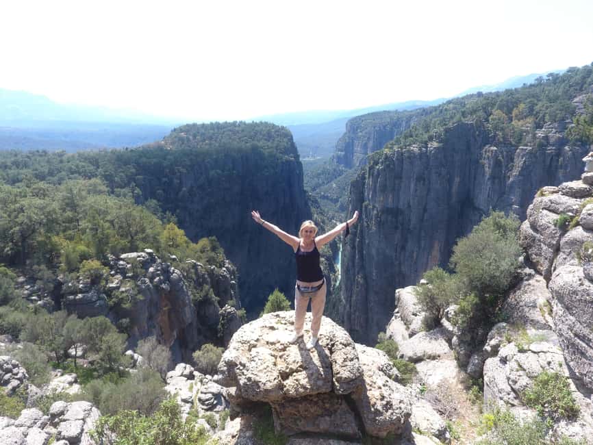 Side/Antalya: Jeep, Buggy, Rafting & Zipline Tour with lunch - The second rafting section and optional zipline