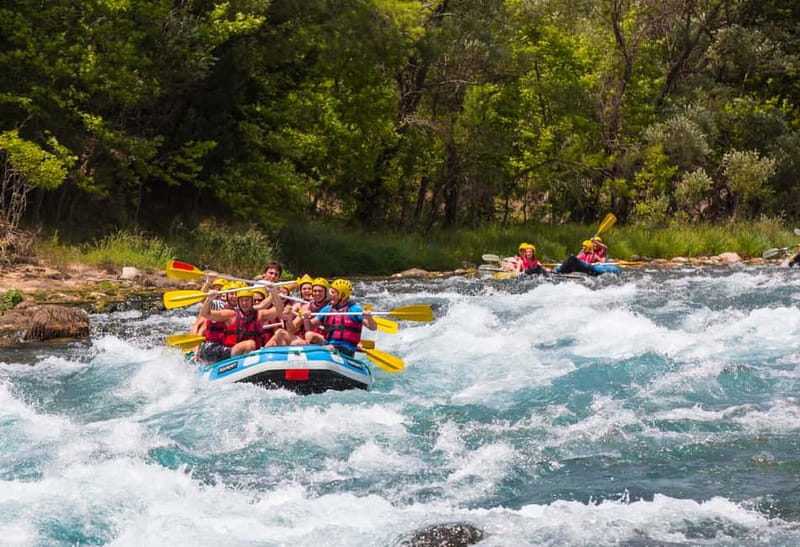 Side: Koprulu Canyon Whitewater Rafting with Lunch - Fourteen kilometers of rapids and canyon views