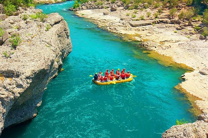 "Side: Whitewater Rafting Fun at Koprulu Canyon" - What the Köprülü Canyon day feels like