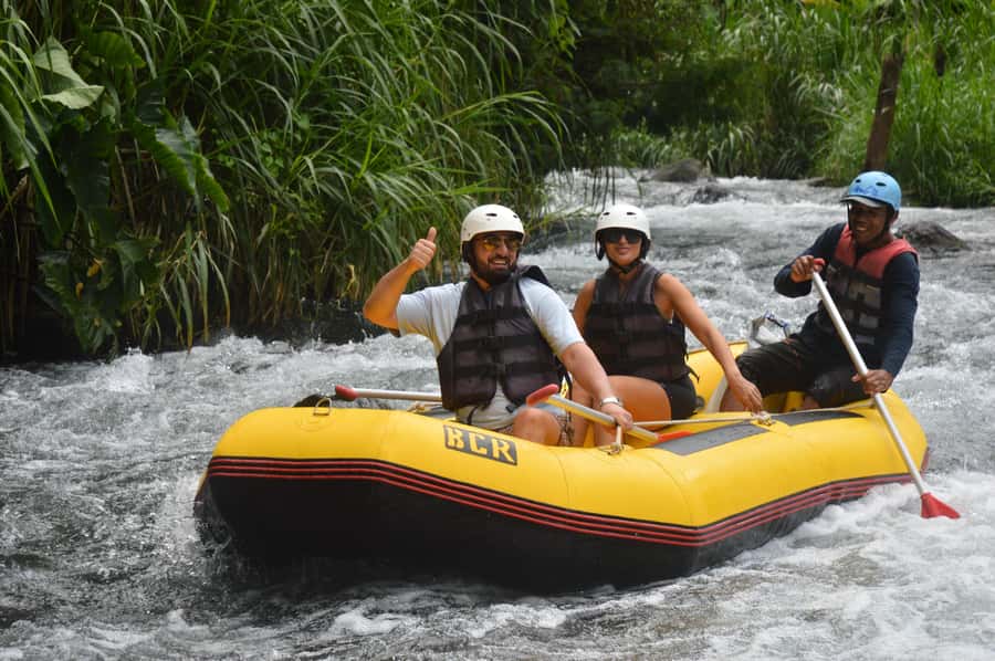 Sidemen Bali Private Rafting on Telaga Waja River With Lunch - What the 2.5-Hour River Run Feels Like