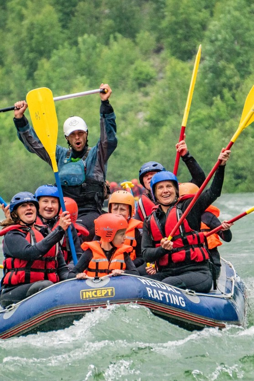 Sjoa: Rafting Adventure for Families - Swimming, Games, and Cliff Jumping