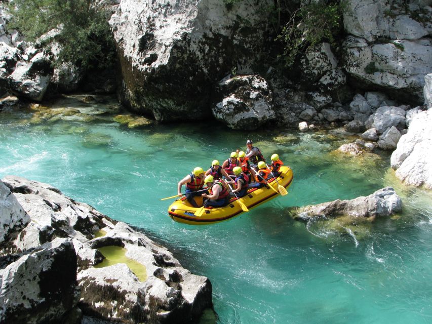 Slovenia: Half-Day Rafting Tour on Soča River with Photos - About 1.5 hours on the Soča