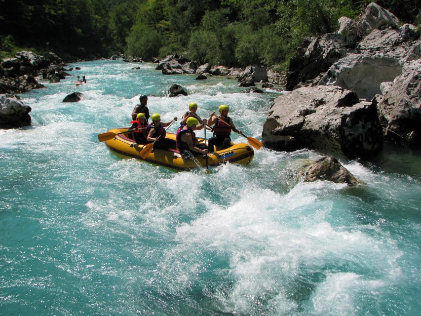 Slovenia: Half-Day Rafting Tour on Soča River with Photos - Swimming, cold water, and family appeal