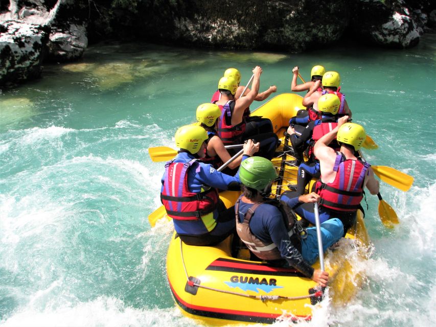 Slovenia: Half-Day Rafting Tour on Soča River with Photos - What the $79 price includes