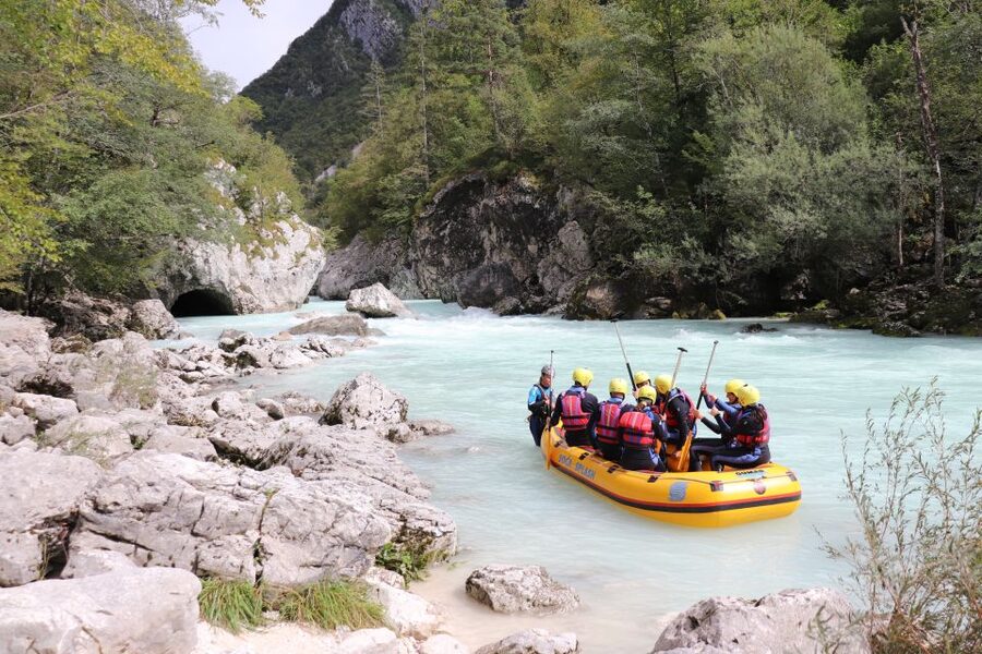 Slovenia: Half-Day Rafting Tour on Soča River with Photos - Meeting at Soča Splash Base in Bovec