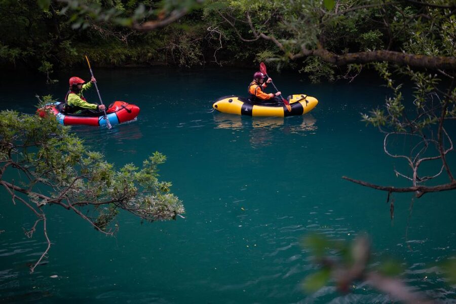 Slunj: Mrežnica River Packrafting Trip - Riding the waterfalls
