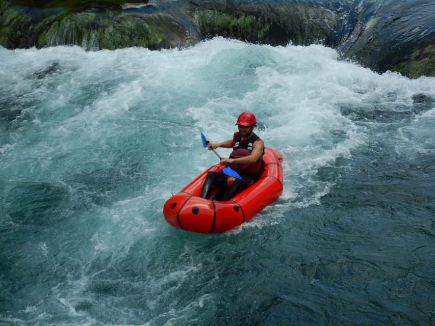 Slunj: Mrežnica River Packrafting Trip - Swimming in emerald pools