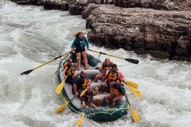 Small Boat Slam Whitewater Adventure Jackson Hole Activity - The river ride: about 75 minutes of active fun