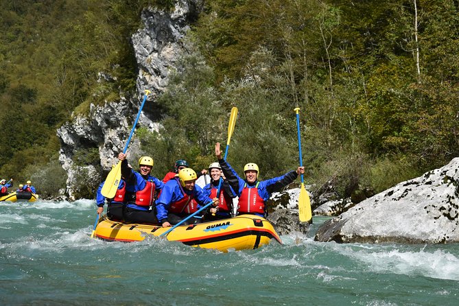 Soča River Rafting Adventure in Bovec - Swimming in the Soča’s clear pools