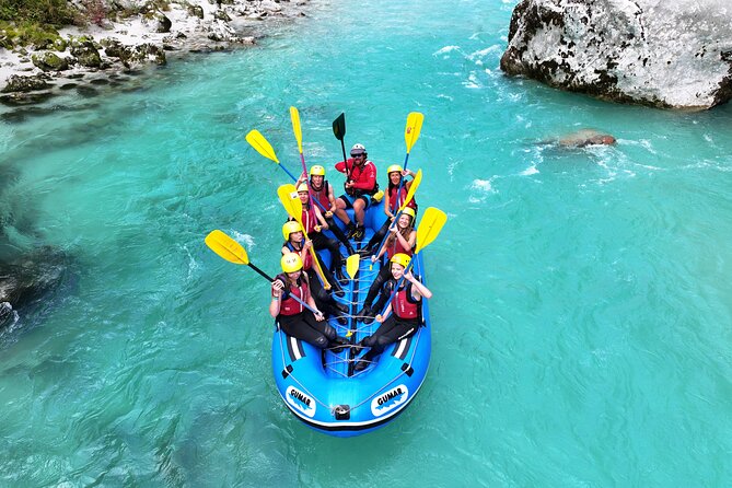 Soča River Rafting Adventure in Bovec - Grade 2 to 3 rapids without an extreme-sports test