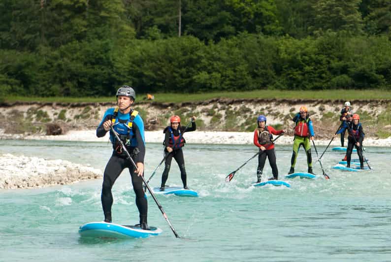 Soča Whitewater Stand-up Paddle Board: Small Group Adventure - The 10-minute ride to Čezsoča
