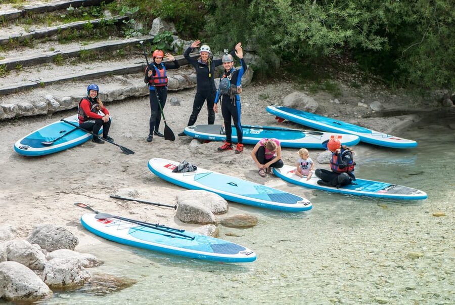 Soča Whitewater Stand-up Paddle Board: Small Group Adventure - Paddling the Soča for 70 minutes