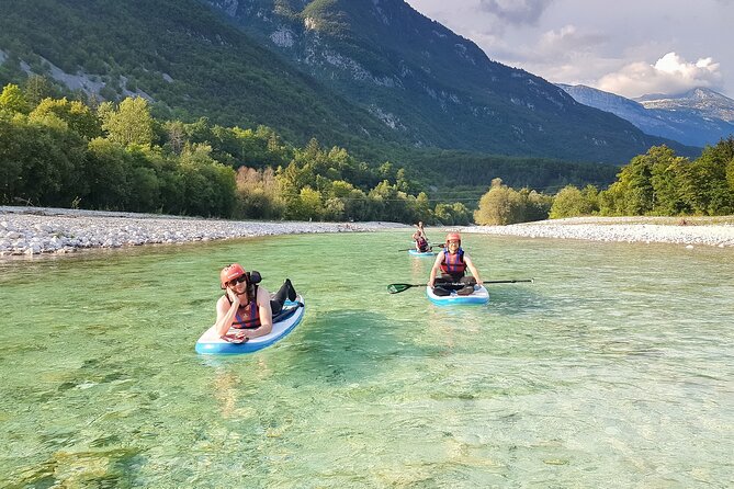 Soca Whitewater Stand-up Paddle Boarding Small Group Adventure - Finishing downstream with dry clothes waiting