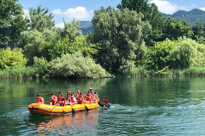 Soft Rafting on Adda River - Paddling through Parco Adda Nord