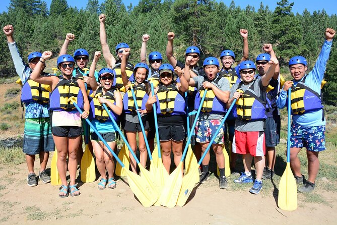 South Fork, American River: Chili Bar (Class III+ Whitewater) - Lunch halfway down the river