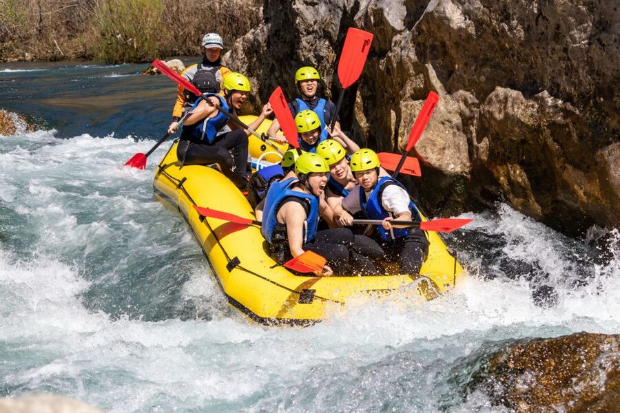 Split: Cetina River Whitewater Raft Trip with Pickup Option - Rock jumps up to 5 meters high