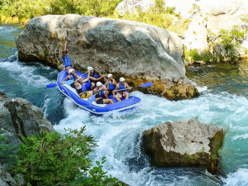 Split/Omiš: Cetina River Rafting with Cliff Jump & Swimming - A gentle start on the Cetina River
