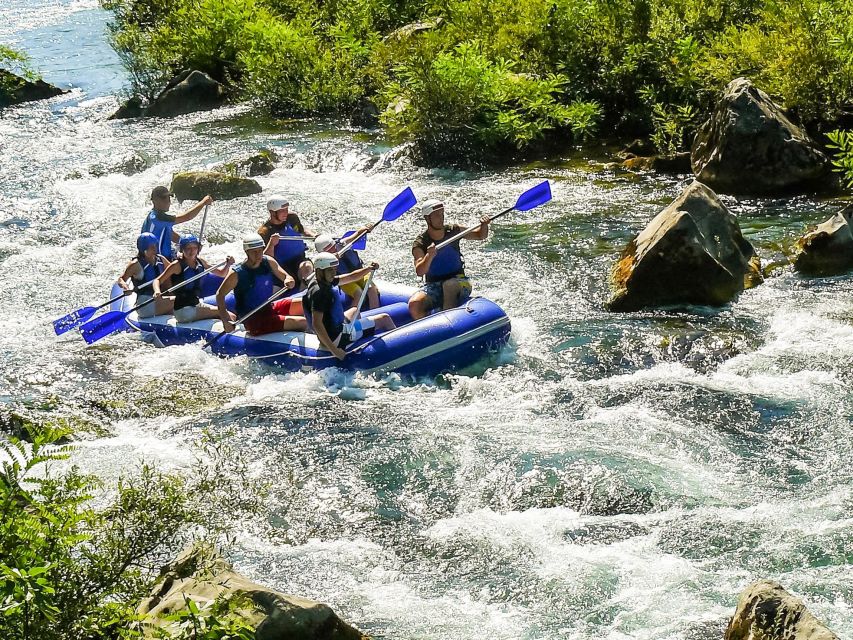 Split/Omiš: Cetina River Rafting with Cliff Jump & Swimming - Family suitability and physical effort