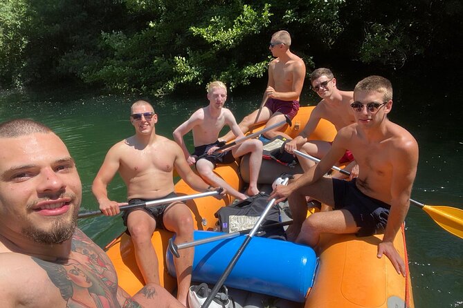 Split's Ultimate Rush: Rafting the Cetina Rapids & Cliff Jumping - Swimming and the optional cliff jump
