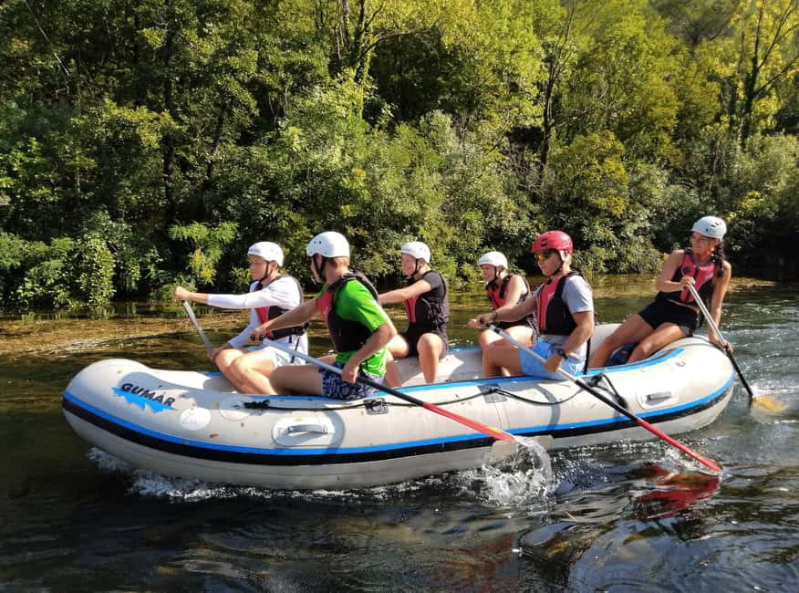 Split: Small-Group Cetina River Rafting and Cave Tour - From Split to the Cetina River spring