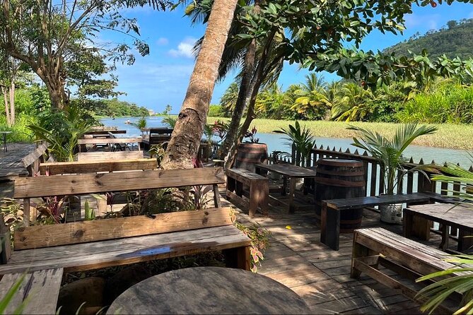 St Lucia Bamboo Rafting Experience (+Rum Tasting) - Roseau Beach and the start of the raft trip