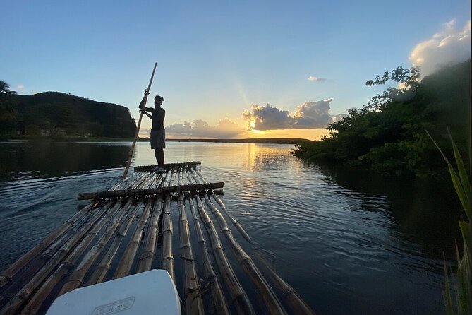 St Lucia Bamboo Rafting Experience (+Rum Tasting) - Your welcome drink sets the tone