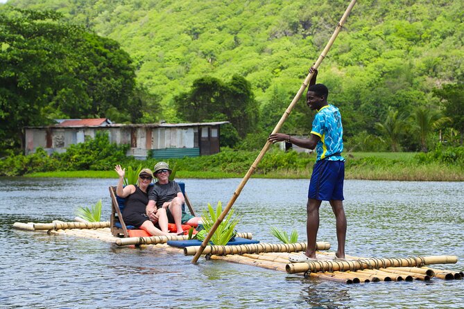 St. Lucia Private Bamboo Rafting Experience - On the bamboo raft: rainforest, mangroves, and local stories
