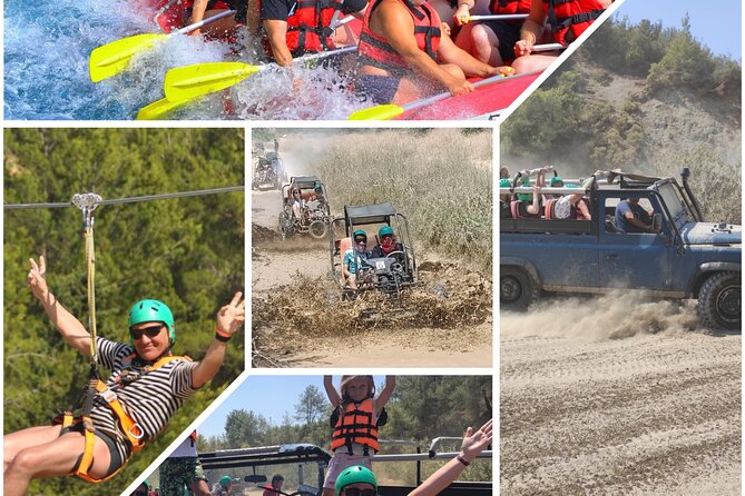 Süber combo adventure (rafting zipline bugy jeep canyon visit) - Key points before you book